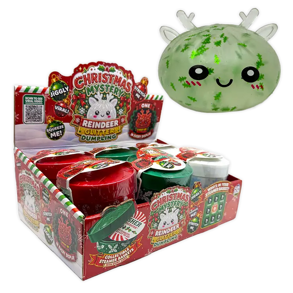 Fun Doh Christmas Mystery Reindeer Dumpling Squishy Toy