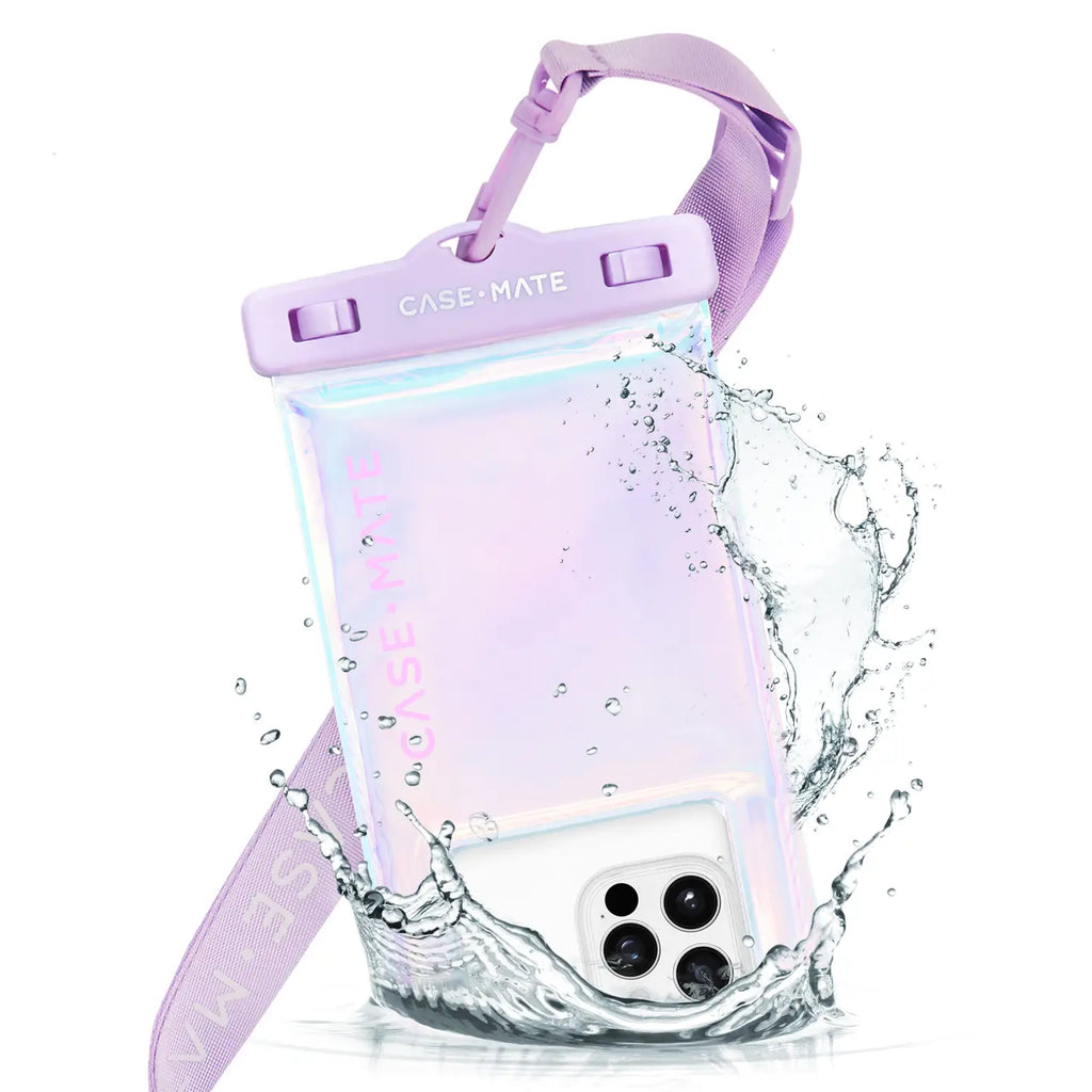 Case-Mate Iridescent Waterproof Floating Phone Pouch