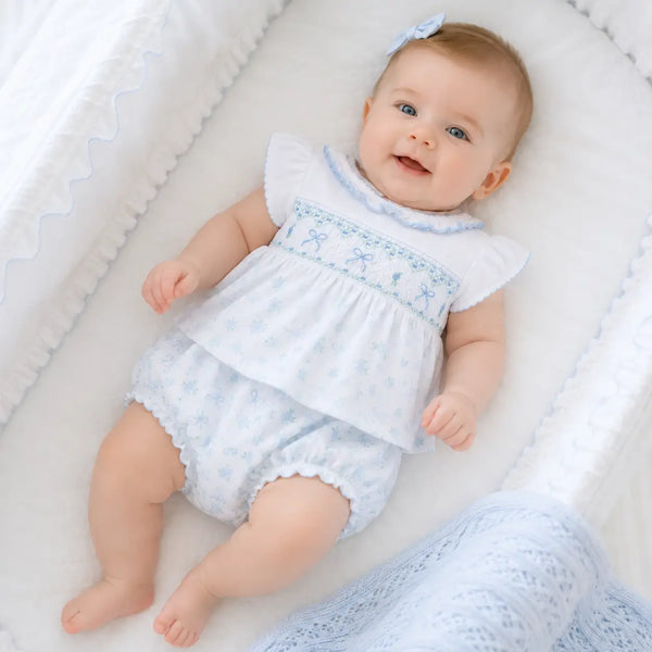 Eloise's Classics Smocked Diaper Cover Set