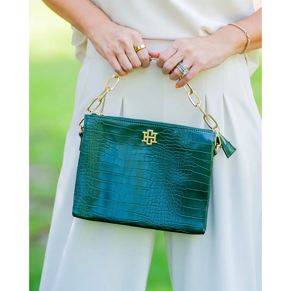 Ariana Crossbody Hunter Green Ec