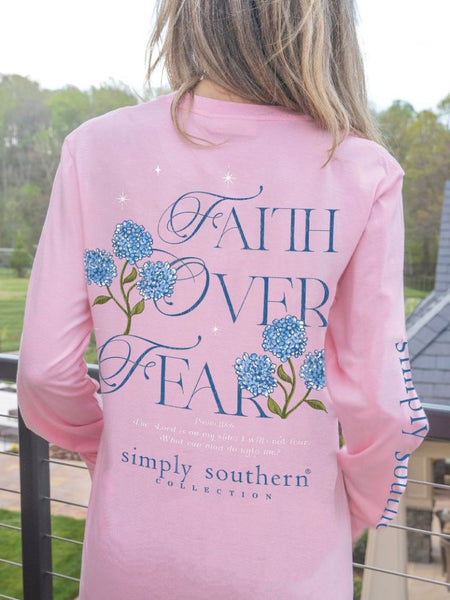 Faith Over Fear Long Sleeve Tee