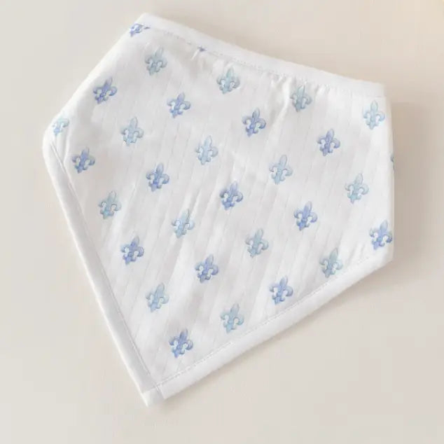 Fleur De Bleu Organic Muslin Bib