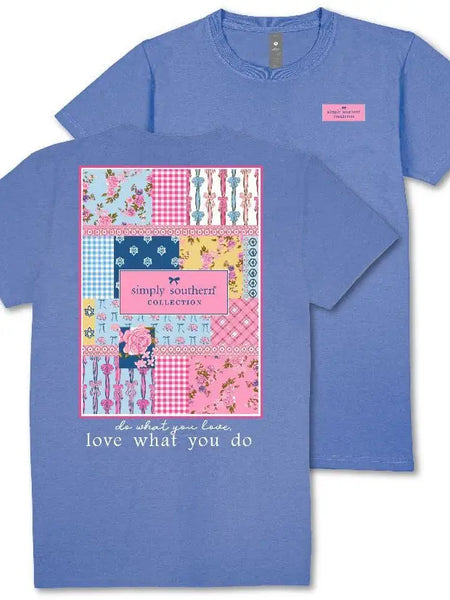 Simply Southern Kids Patch Logo Tee