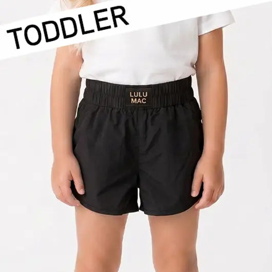 Lulu Mac Toddler Solid Short