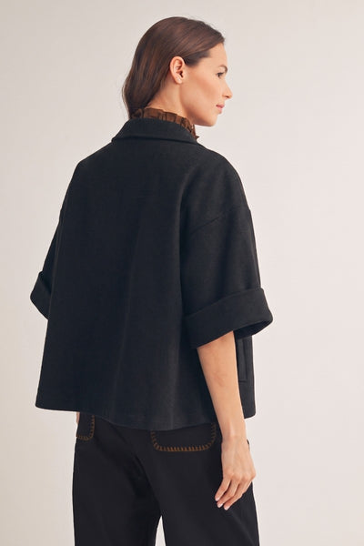 Double-Breasted Short Coat