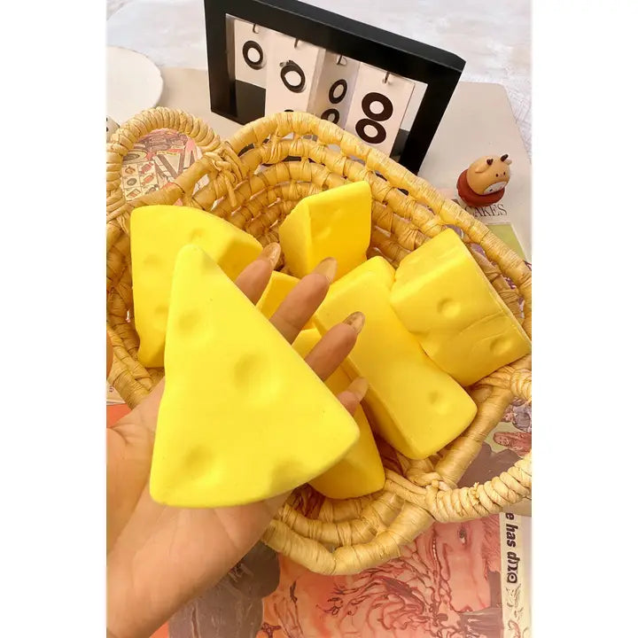 Slow Rising Stress Relief Cheese Squishy Toy
