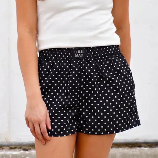 LuluMac Mini Polka Dot Boxer Short