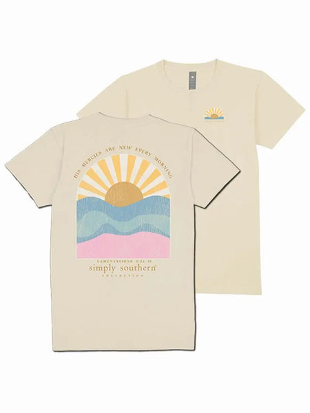 Simply Southern His Mercies Are New Tee