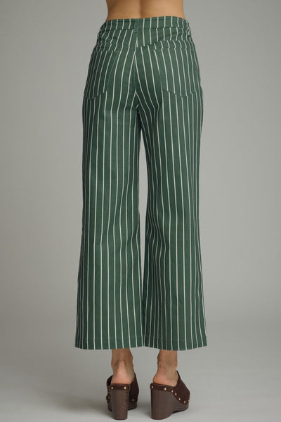 Striped Wide Leg Pants