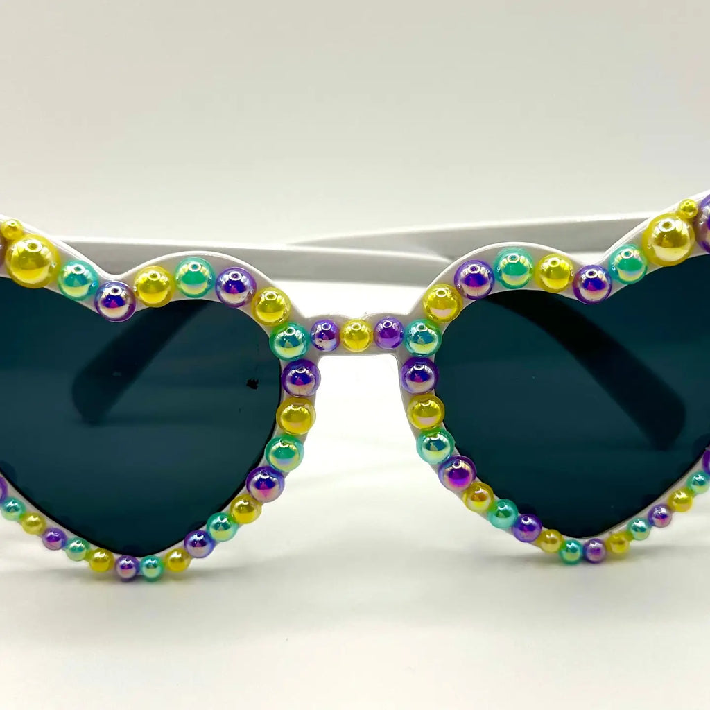 Mardi Gras Pearl Sunnies