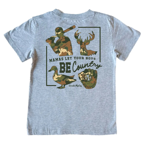 Kids' Be Country Short Sleeve Tee