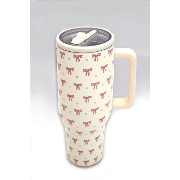 40oz Spill Free Stainless Steel Vacuum Tumbler