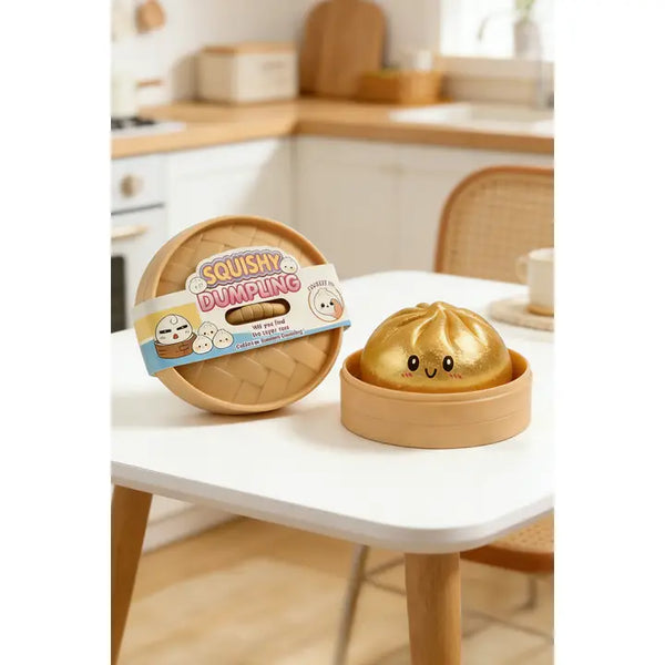 Steamed Bun Dumpling Squishy Toy