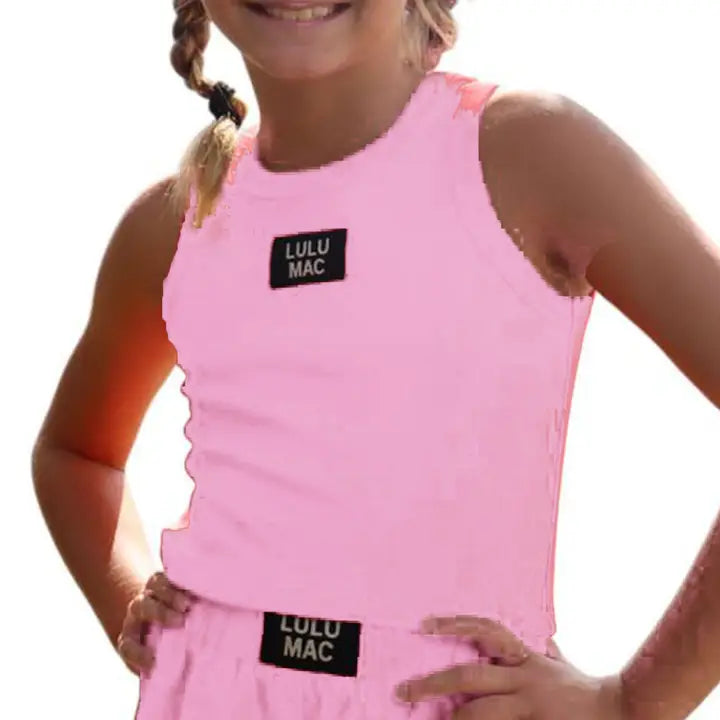 LuluMac Youth Solid Tank Top