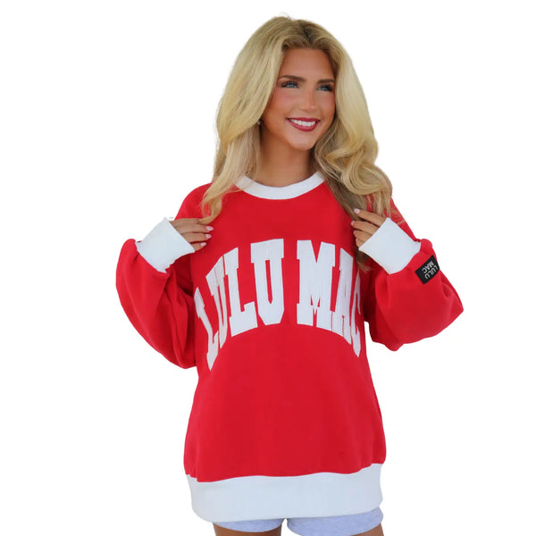 LuluMac Color Block Sweatshirt