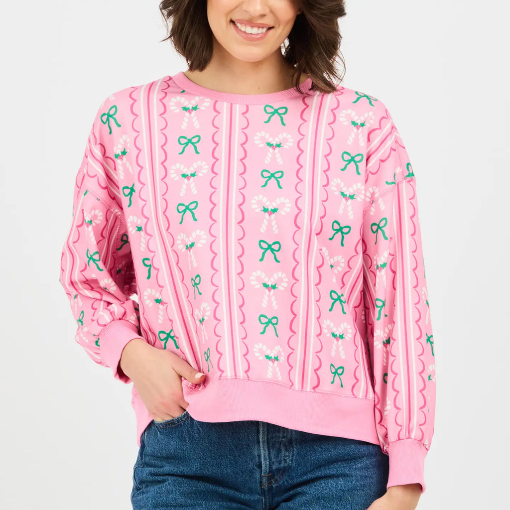 Peppermint Twist Sweatshirt