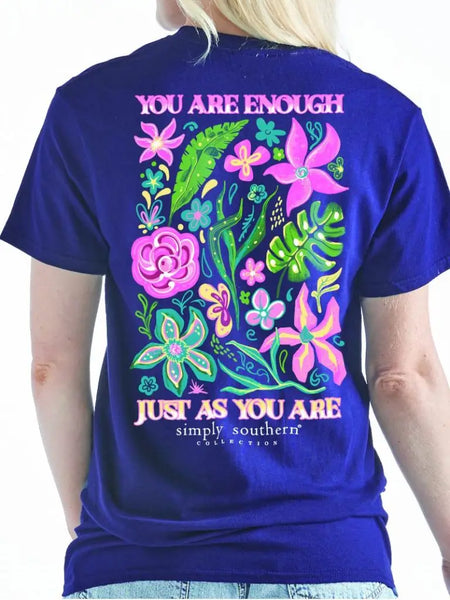 Simply Southern Kids You Are Enough Tee