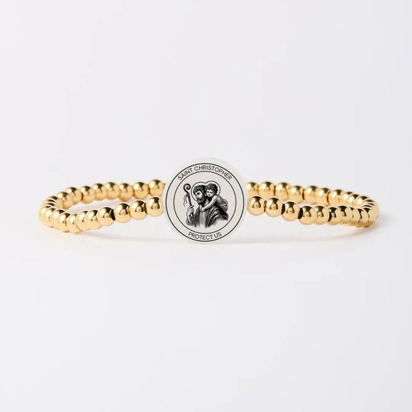 Holy Water St. Christopher Bracelet