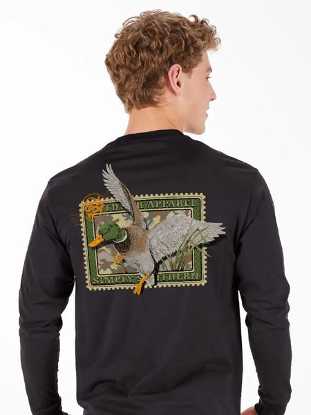 Men's Duck Stamp Long Sleeve Tee