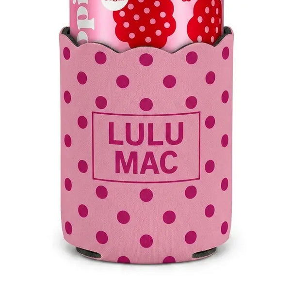 LuluMac Polka Dot Koozie