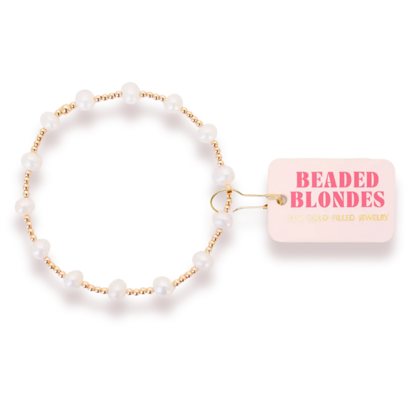 Lolo Pearl Bracelet in Gold-6.25in.