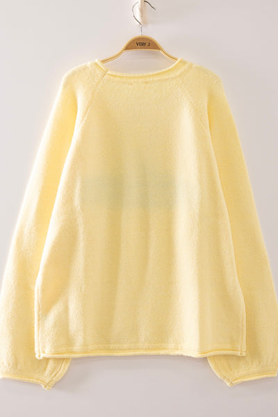 Fish Intarsia Cozy Sweater