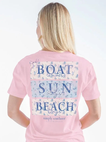 Simply Southern Beach Boat Tee