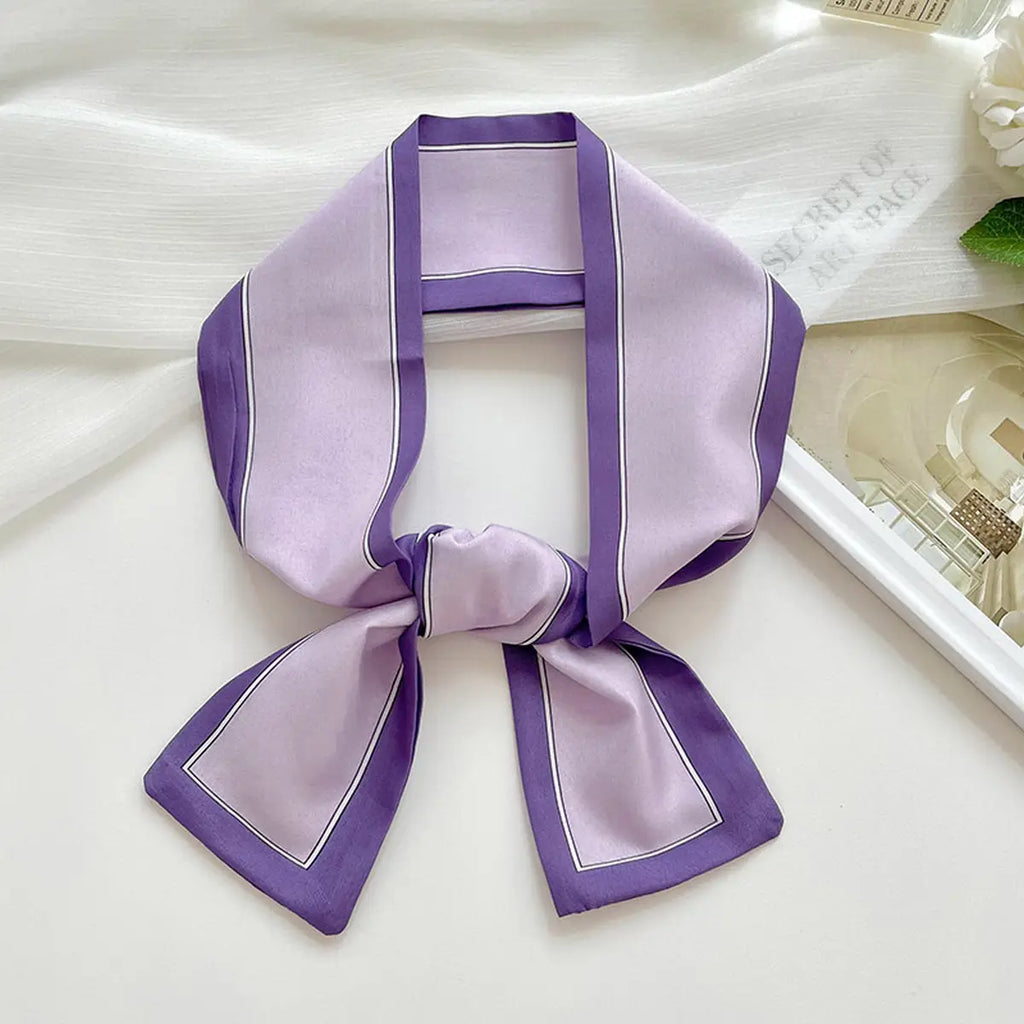 Long Thin Ribbon Scarf