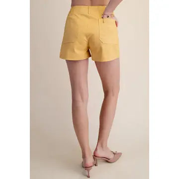 Colette Scallop Detail Pocket Shorts
