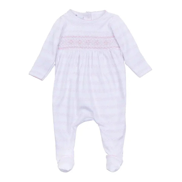 Baby of Mine Smocked Footie