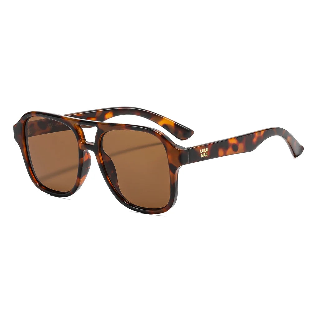 Lulu Mac Tortoise Camille Sunglasses