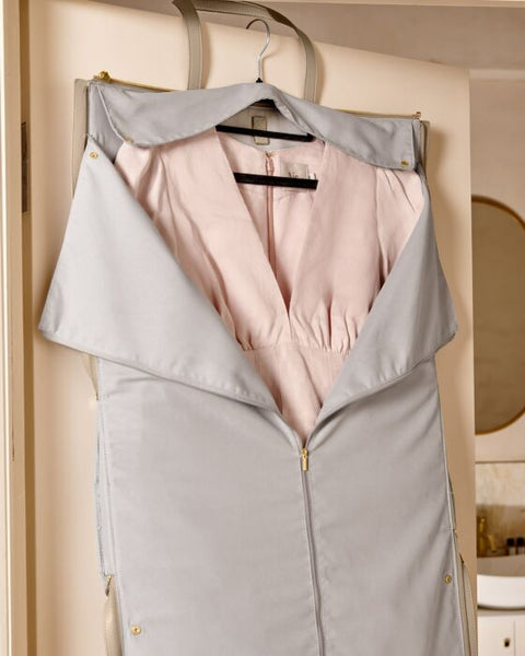 Katie Loxton Light Taupe Fold-Out Garment Weekender Bag