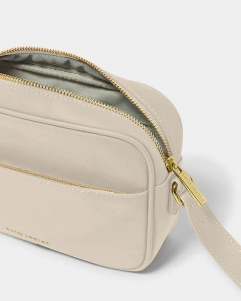 Katie Loxton Chalk Nylon-Luxe Crossbody Bag