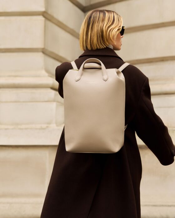 Katie Loxton Milan Light Taupe Cabin Travel Backpack