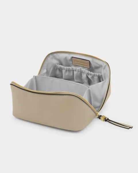 Katie Loxton Soho Light Taupe Medium Makeup & Toiletry Bag