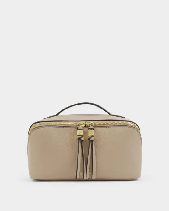 Katie Loxton Soho Light Taupe Medium Makeup & Toiletry Bag