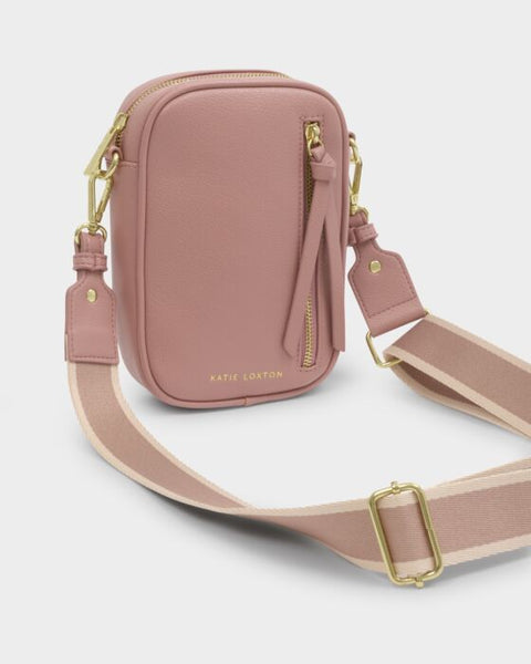 Katie Loxton Hallie Pink Heather Small Crossbody Bag