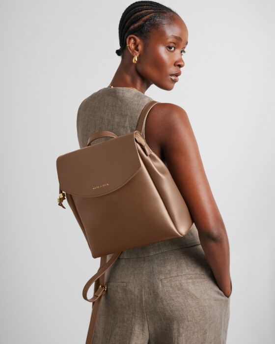 Katie Loxton Nadia Chocolate Medium Backpack
