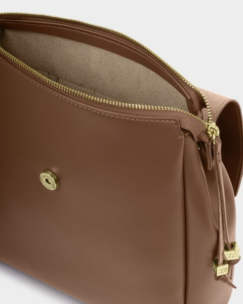 Katie Loxton Nadia Chocolate Medium Backpack