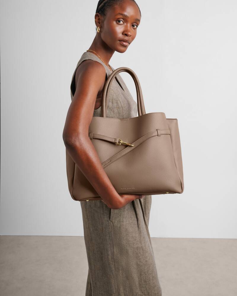 Katie Loxton Maddie Mocha Work Tote Bag