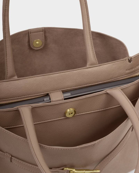 Katie Loxton Maddie Mocha Work Tote Bag