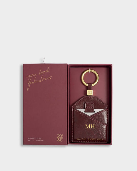 Katie Loxton Boxed Mirror Keychain