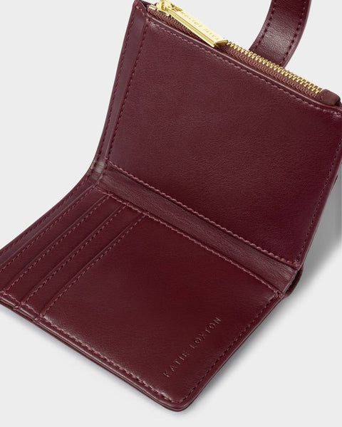 Katie Loxton Orin Suedette Twist Lock Wallet