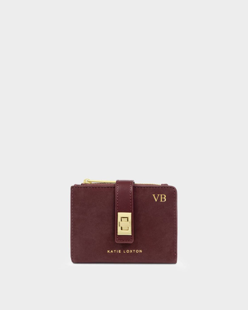 Katie Loxton Orin Suedette Twist Lock Wallet