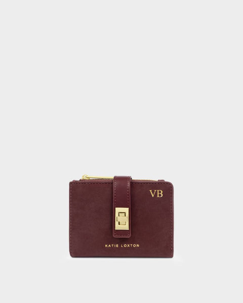Katie Loxton Orin Suedette Twist Lock Wallet