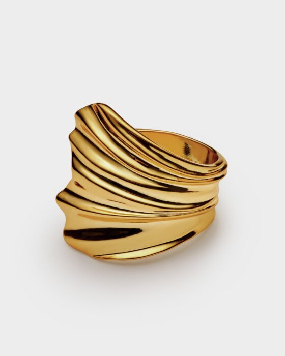 Katie Loxton Floramour Waterproof Gold Ring