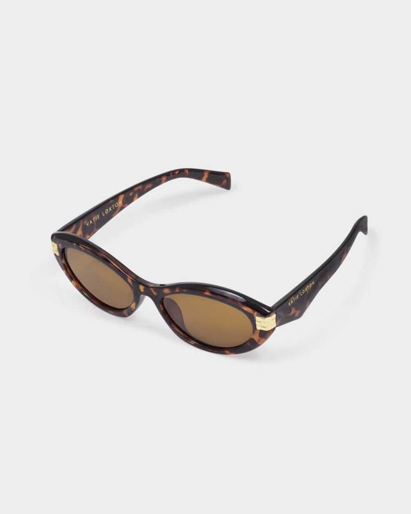 Katie Loxton Bordeaux Slim Oval Sunglasses