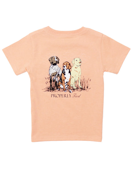 Properly Tied Boys Triple Dog SS Tee
