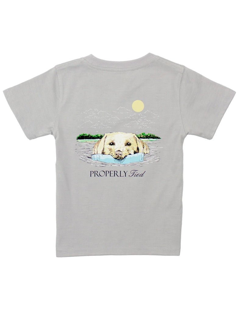 Properly Tied Boys Spring Retrieve SS Tee