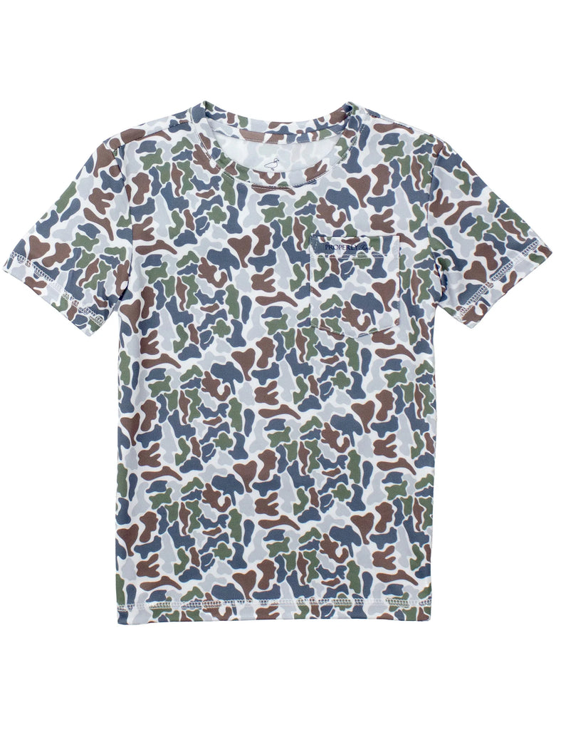 Properly Tied Boys Ravine Pocket Tee